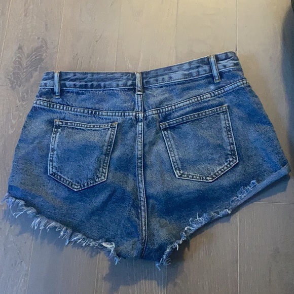Ripped Jean Shorts - Picture 3 of 5